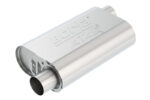 Borla CrateMuffler Small Block Chevrolet ATAK 2.5in Offset/Offset 14inx4.35inx9in Muffler - Image 3