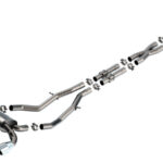 Borla 23-24 Nissan Z 2.5in S-Type Cat Back Exhaust 4.5in Tip - Stainless Steel Tips
