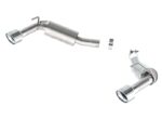 Borla 14-15 Camaro SS 6.2L V8 RWD Single Split Rr Exit ATAK Exhaust (rear section only) - Image 2