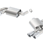 Borla 2016 Chevy Camaro 6.2L AT/MT S-Type Rear Section Exhaust w/o Dual Mode Valves
