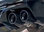 Borla 16-18 Chevy Camaro V8 SS AT/MT ATAK Rear Section Exhaust w/o Dual Mode Valves Ceramic Black - Image 3