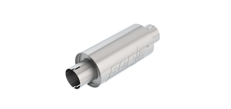 6df8f64994b8b9d767feebf6e160a6bdL Borla Universal Resonator Option 2.75in Center/Center 5in Round x 10in - Notched Neck - Image 1
