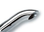 Borla Universal Polished Tip Single Round Turndown/Turnout (inlet 3in. Outlet 3in) *NO Returns* - Image 2