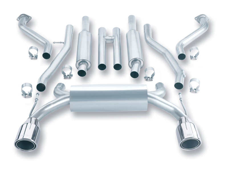 73a0667e7f77c9989bbf0b83be489634 Borla 03-08 350Z True Dual Cat-Back Exhaust 2BOXES - Image 1