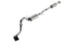 Borla F-150 2021 2.7L/3.5L 4dr CC SB EC STB Lar/KingR/Plnm/LTD 3/2.25 DSE CB Touring BLK CHR Tips - Image 2