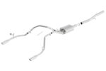 Borla 14 Silv/Sierra 1500 EC Std/CC Short 143.5in WB S-Type Single Split Rear Exit Cat-Back Exhaust - Image 3