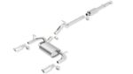 Borla 12-16 Jeep Wrangler JK 3.6L AT/MT 4Wheel 4dr Truck Single Split Rear Exit Catback Exhaust - Image 2
