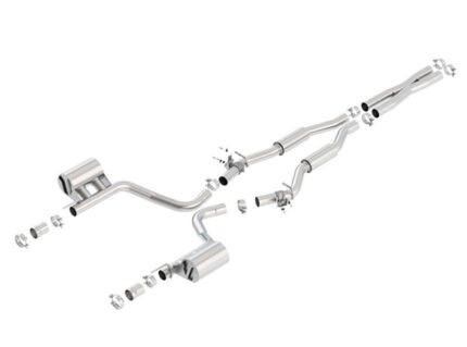 Borla 2015 Dodge Challenger SRT/392 Hemi 6.4L V8 S-TYPE Catback Exhaust w/ Valves Factory Bezel
