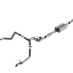 Borla 2024 Chevrolet/GMC 1500 ZR2 & AT4X 6.2L V8 4WD 4DR ATAK Catback Exhaust w/ Turndown Tips