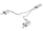 Borla 15-16 Ford Mustang EcoBoost 2.3L AT/MT EC-Type Cat Back SS Single Round Rolled Tips Exhaust - Image 3