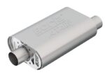 Borla CrateMuffler STOCK SBC 283/327/350 ATAK 2.5in Offset/Center 14in x 4.35in x 9in Oval Muffler - Image 2