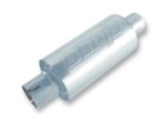Borla S-Type Muffler 2.5in Inlet/Outlet 5in Round x 10in w/Notch - Image 2