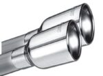 Borla 2020 Chevrolet Corvette C8 6.2L ATAK 3in Exhaust System Dual Round A/C Tips 4inx 4.75in - Image 4