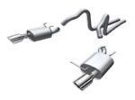 Borla 2011 Ford Mustang 3.7L 6cyl 6spd RWD SS S-Type Catback Exhaust - Image 2