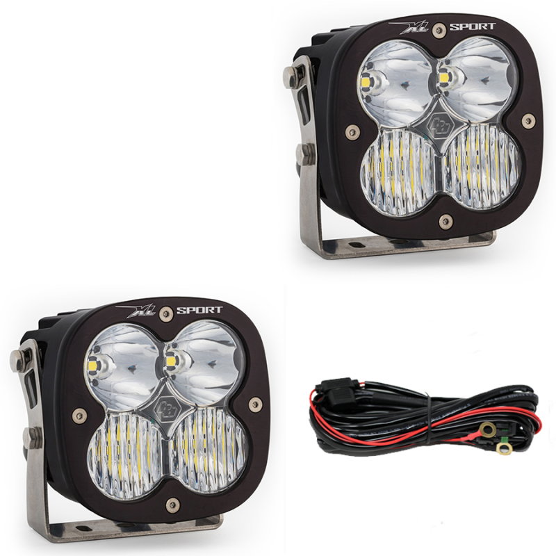 8a0e62fd22fb3dc03a9f27a263cb93e4 Baja Designs Jeep JL/JT Rubicon Steel Bumper LED Light Kit XL Sport - Image 1