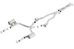 Borla 2015 Dodge Challenger SRT/392 Hemi 6.4L V8 ATAK Catback Exhaust w/ Valves Factory Bezel - Image 3