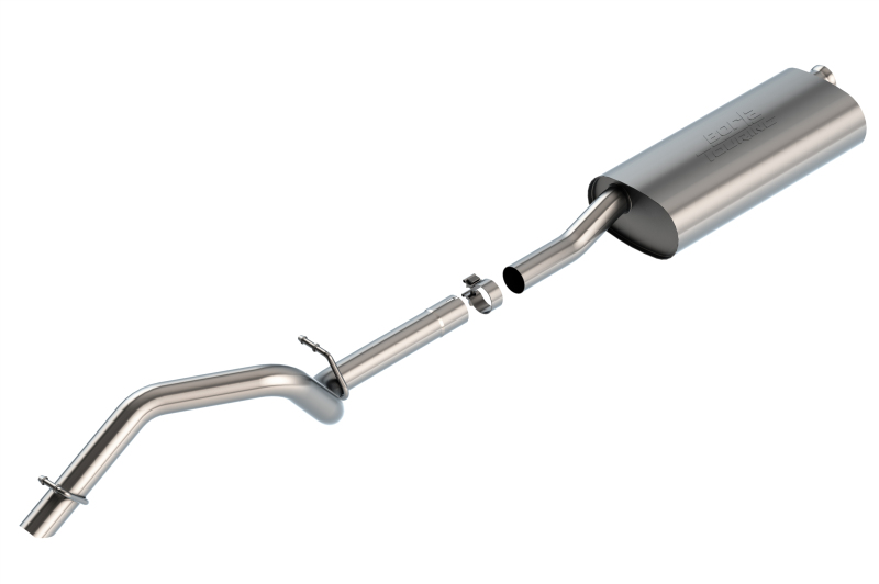 97485beda7e281acc876c4489997c724L Borla 18-20 Jeep Wrangler JLU 3.6L V6 Climber Turn Down Exit Cat-Back Exhaust - Image 1