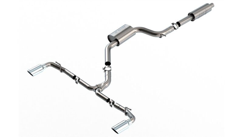979b38d852fe49cf0ebf174eb51db111L Borla 20-22 GOLF VIII GTI 2.0L I4 W/OPF DSG/MT TOURING ECE-R59 APPROVED CAT-BACK EXHAUST - Image 1