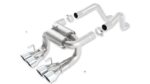 Borla 06-12 Chevrolet Corvette Z06/ZR1 6.2L/7.0L 8cyl Aggressive ATAK Exhaust (rear section only) - Image 2