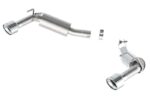 Borla 14-15 Camaro SS 6.2L V8 RWD Single Split Rr Exit S-Type Exhaust (rear section only) - Image 2