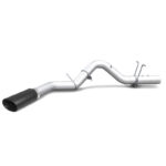 Banks Power 17+ GM Duramax L5P 2500/3500 Monster Exhaust System - SS Single Exhaust w/ Black Tip - Image 3