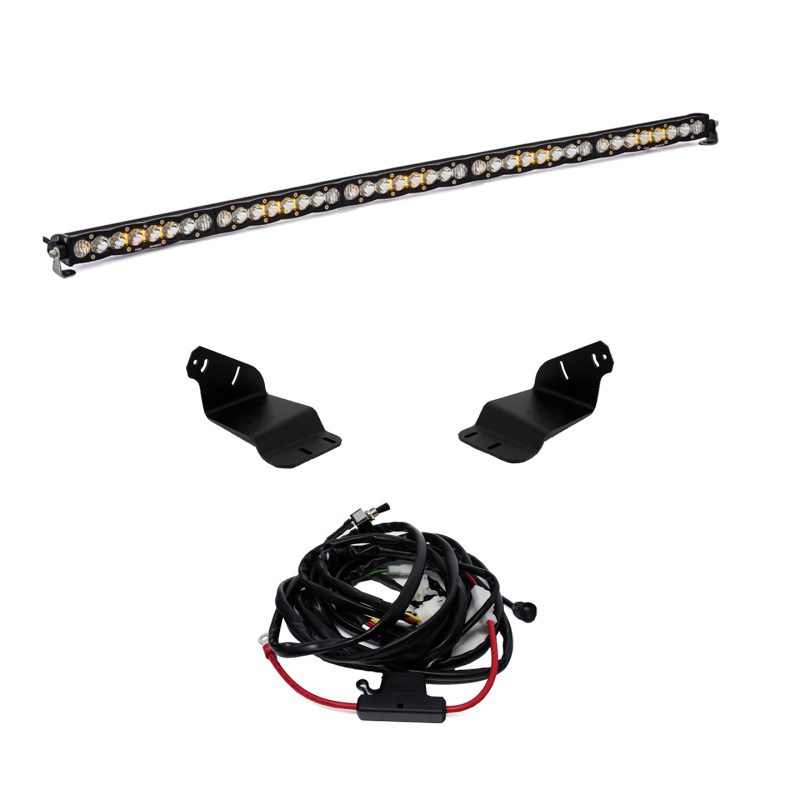 9f795241c17c9341f2e3727e73057bbe Baja Designs 2021+ Ford Bronco Roof Light Bar Kit 50 S8 - Image 1
