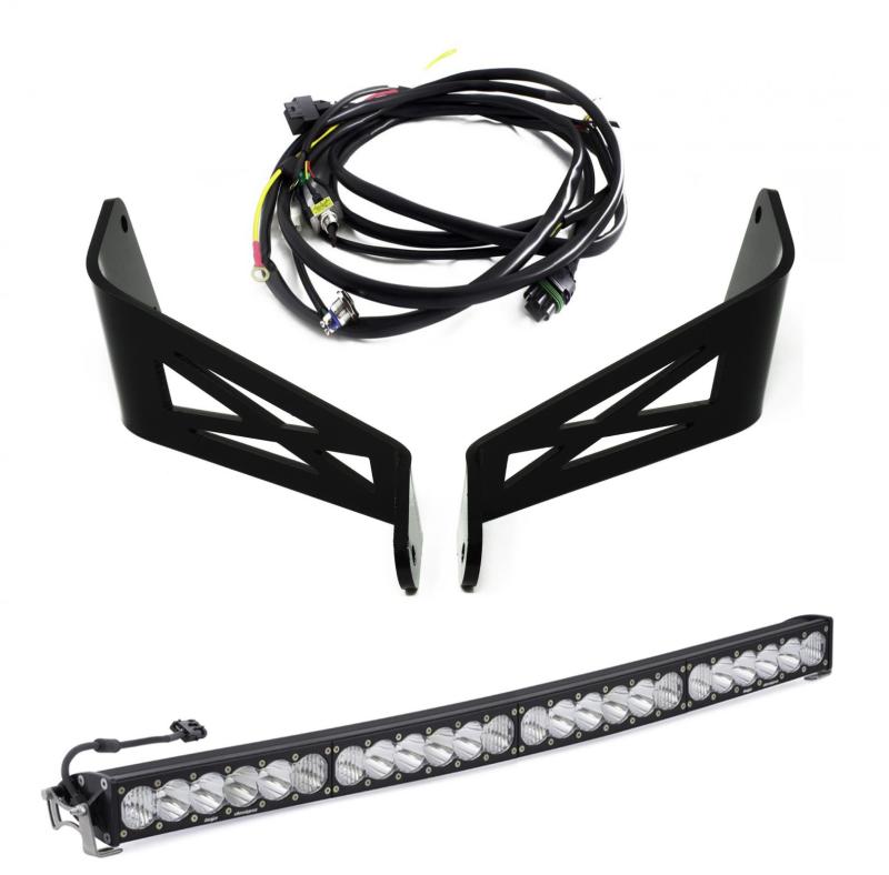 9fe483cbf925d698508b29f3f3c8159c Baja Designs OnX6 Can-Am Maverick X3 Rock Crawler 40in Roof Mount Kit - Image 1