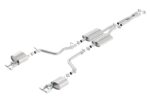Borla 11-14 Dodge Challenger 3.6L AT/MT RWD 2Dr Single Split Rear Exit Rectangle Tip Catback Exhaust - Image 3
