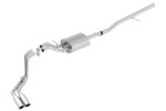 Borla S-Type Cat-Back 14 Sierra 1500 Ext. Cab Stnd Bed/CC Short Bed 143.5in WB Side Exit Exhaust - Image 3