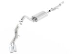 Borla 15-16 Cadillac Escalade ESV 6.2L Auto Trans Dual Round Rolled Truck Side Exit Catback Exhaust