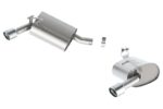 Borla 14-15 Chevy Camaro 3.6L V6 RWD Single Split Rr Exit Touring Exhaust (rear section only) - Image 2