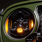 Baja Designs 18-25 Jeep Wrangler JL/20-25 Gladiator JT (w/Halogen) DOT LP6 LED Headlight Kit - Amber - Image 3