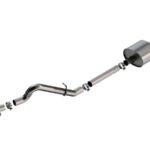 Borla 21-22 Ford Bronco 2.7L 2DR/4DR T-304 Stainless Steel Cat-Back Touring Exhaust - Brushed