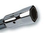 Borla 2.25in Inlet 3.38in x 3.0in Square Angle Cut Phantom x 6.5in Long Universal Exhaust Tips - Image 3