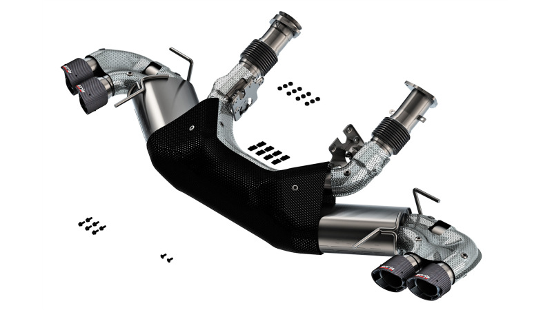 b278cb4e9b2b8becf7f45994d5eb2881L Borla 20-24 Chevy Corvette 6.2L V8 AT w/o NPP 3in S-Type Catback Exhaust - Carbon Fiber Tips - Image 1