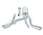 Borla 09-12 Chevrolet Silverado / 09-12 GMC Sierra 1500 WT/SLE/LT 4.8L/5.3L/6.0L SS Catback Exhaust - Image 2