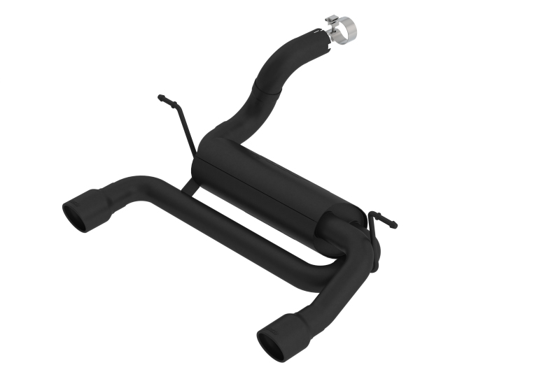 b8b702a85f001956b5d0b34c185954b8L Borla 18-19 Jeep Wrangler JL/JLU 2.0L 4Cyl 2DR/4DR Touring Axle Back Exhaust w/ 3.5in Tips - Black - Image 1