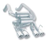 Borla 05-08 Corvette Convertible/Coupe 6.0L/6.2L 8cyl SS S-Type Exhaust (REAR SECTION ONLY) - Image 2