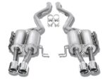 Borla Touring Cat Back 15-16 Chevy Tahoe 5.3L V8 2.75in, 2.25in Dual Same Side Exit 4in Tips - Image 4