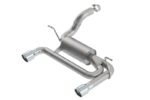 Borla 2018 Jeep Wrangler JL/JLU 3.6L 2DR/4DR ATAK SS Axle Back Exhaust w/3.5in Tips - Image 2
