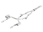 Borla 2015 Dodge Challenger SRT/392 Hemi 6.4L V8 S-TYPE Catback Exhaust w/ Valves Factory Bezel - Image 2