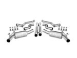 Borla 2010 Camaro 6.2L V8 S Type Catback Exhaust w/o Tips works w/ factory ground affects package ON - Image 2