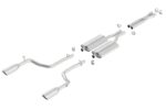 Borla 05-10+ Charger / Magnum / 300C R/T 5.7L Aggressive Catback Exhaust - Image 5