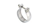 Borla Universal 2.75in (70mm) Stainless Steel Half Moon Clamp - Image 2