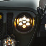 Baja Designs 18-25 Jeep Wrangler JL/20-25 Gladiator JT (w/Halogen) DOT LP6 LED Headlight Kit - Clear - Image 2