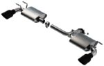 Borla 19-21 Mazda 3 Hatchback 2.0/2.5L NA S-Type Axle-back Black Chrome Tips - Image 3