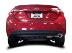 Borla 14-17 Toyota Corolla S 1.8L AT/MT FWD 4Dr S-Type Single Oval Rolled Angle-Cut Rear Sec Exhaust - Image 2