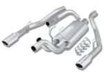 Borla 09-13 Dodge RAM 1500 5.7L CC/SB w/Fact Sngl Exh C/B 3x2.5in Single Round Rolled Split Rear - Image 2