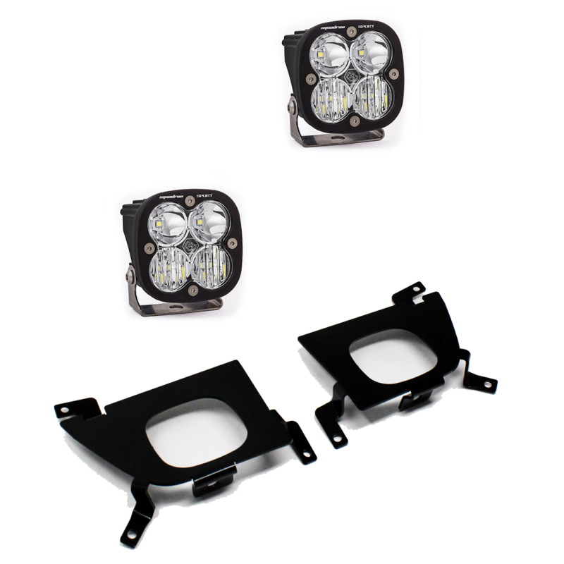 d9aa75f5123bb6b97971801289dad502-1 Baja Designs 2019 Silverado 1500 Sport Fog Pocket Mount Kit - Image 1