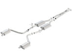 Borla 15-16 Dodge Charger 3.6L V6 S-Type Cat Back Exhaust (Uses Factory Valence) - Image 3